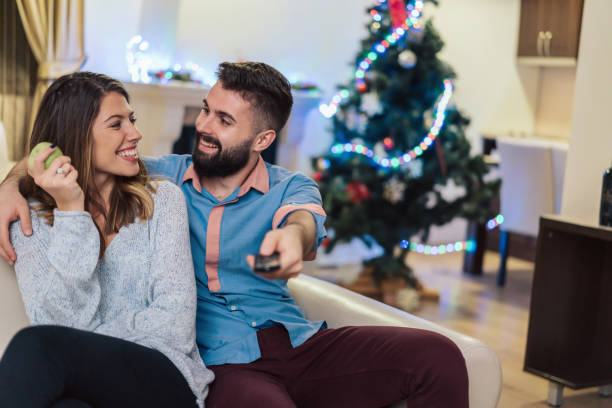 istock Christmas holidays at home 1190581134