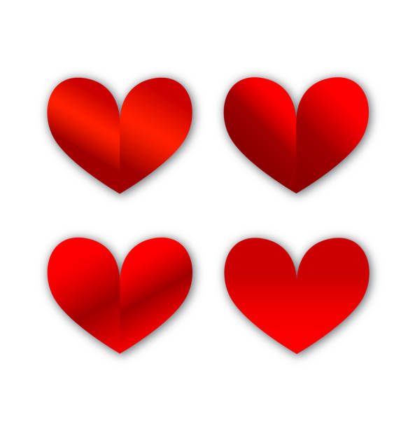 istock Graphic red hearts. Greeting card for Valentine's day 1190585583