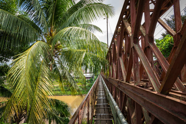 istock Old Bridge in Luang Prabang. Laos. 1190585743