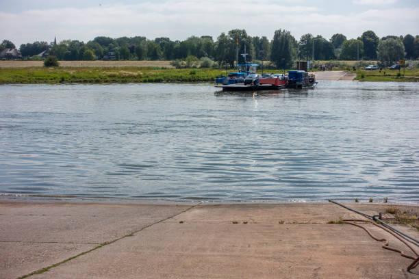 istock Dutch ijssel ferry Wijhe 1190592203