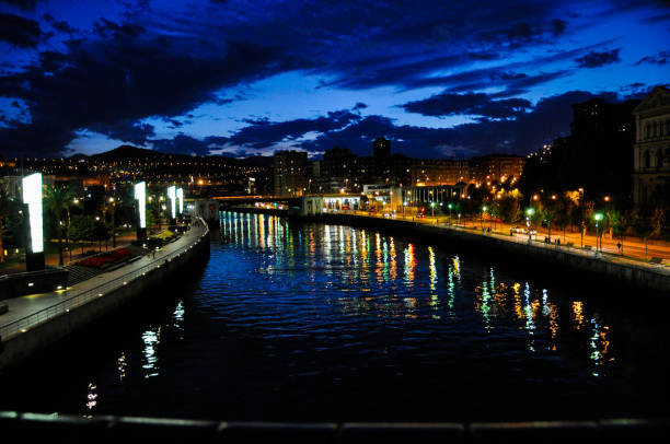 istock The river of Bilbao. 1190601261
