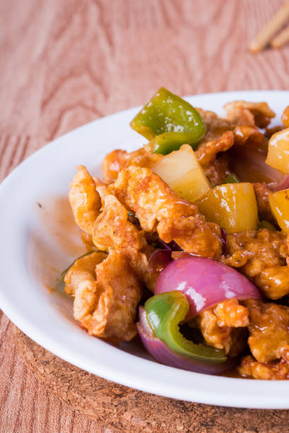 istock sweet and sour fried pork tenderloin 1190603422