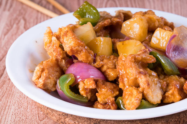 istock sweet and sour fried pork tenderloin 1190603474