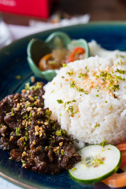 istock beef tapa with garlic rice and egg on the side 1190603941