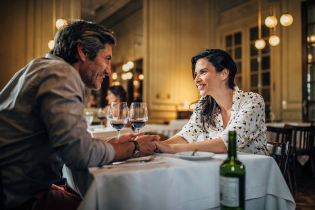 istock Date night in elite restaurant 1190604050