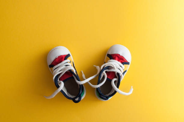 istock Colorful baby shoes 1190609167