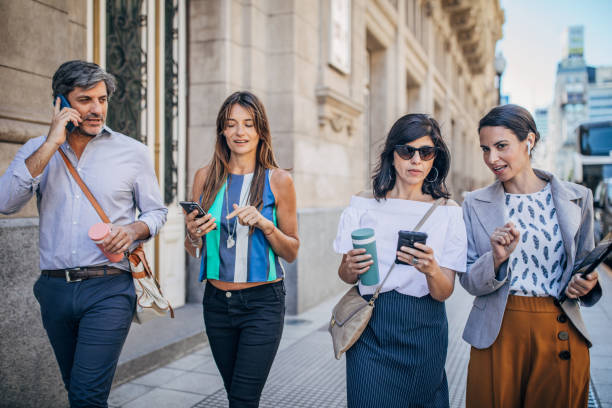 istock Colleagues in the city 1190617578