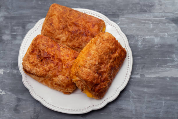 istock Puff pastry filled with egg cream 1190617717