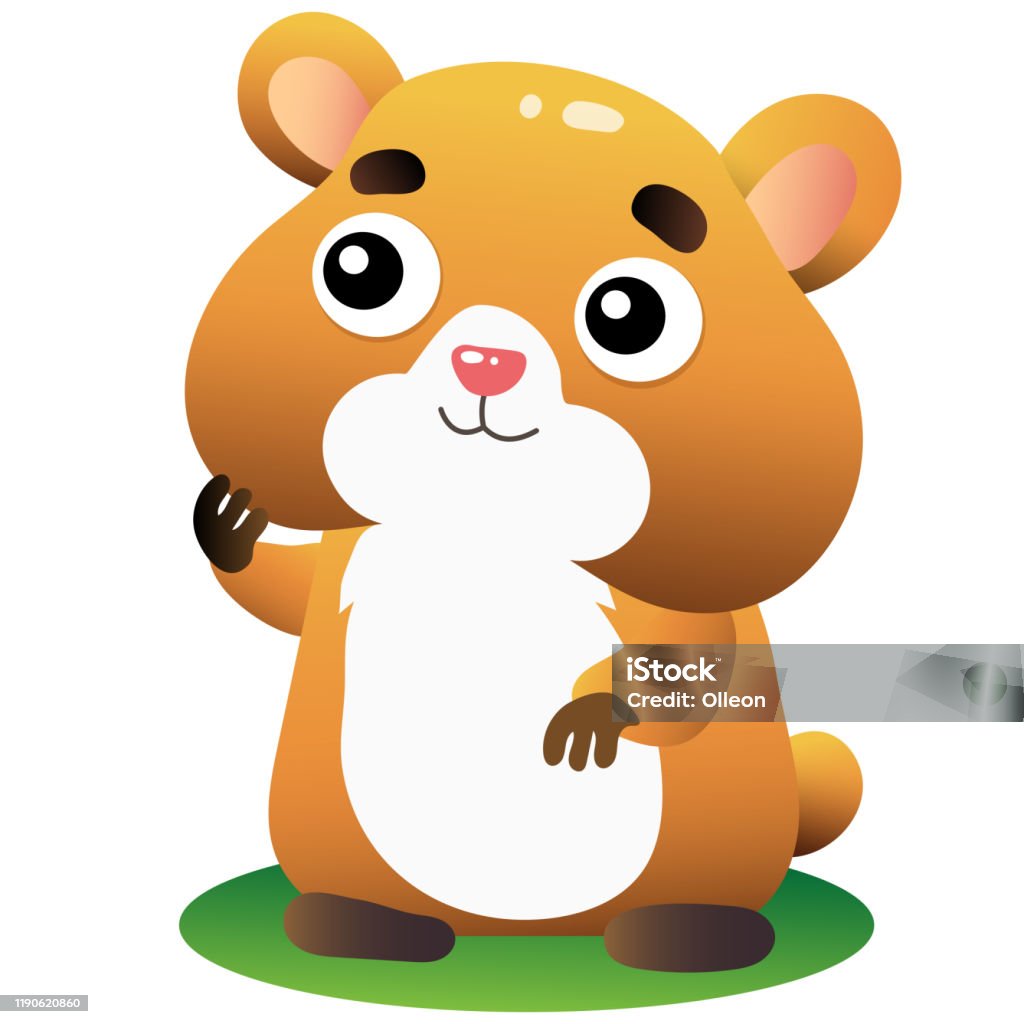 Hình Ảnh Màu Sắc Của Chuột Đồng Hoạt Hình Trên Nền Trắng Hình Minh ...