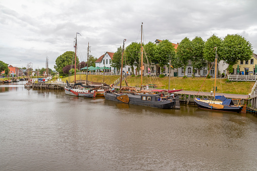 impression of Carolinensiel, a town at the North sea coast in Germany