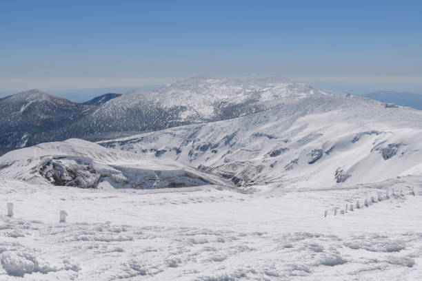 istock Mount Katta seen from Mount Kumano 1190636855