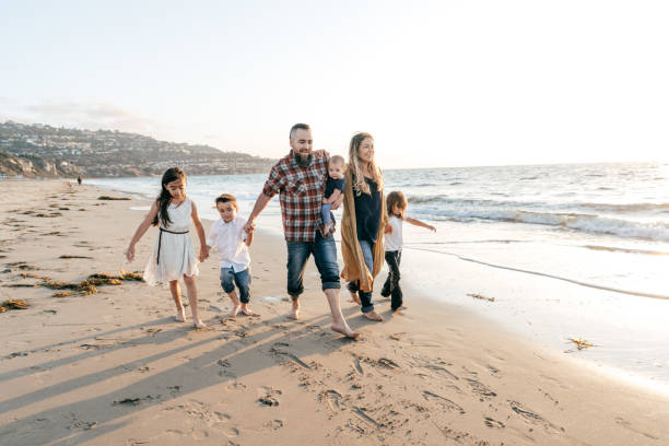 istock Family  on the beach 1190638798