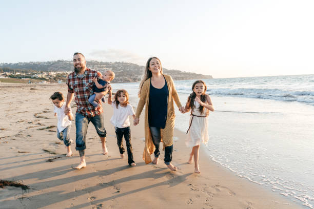 istock Family  on the beach 1190638800