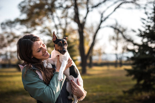 istock She loves her dog 1190639653