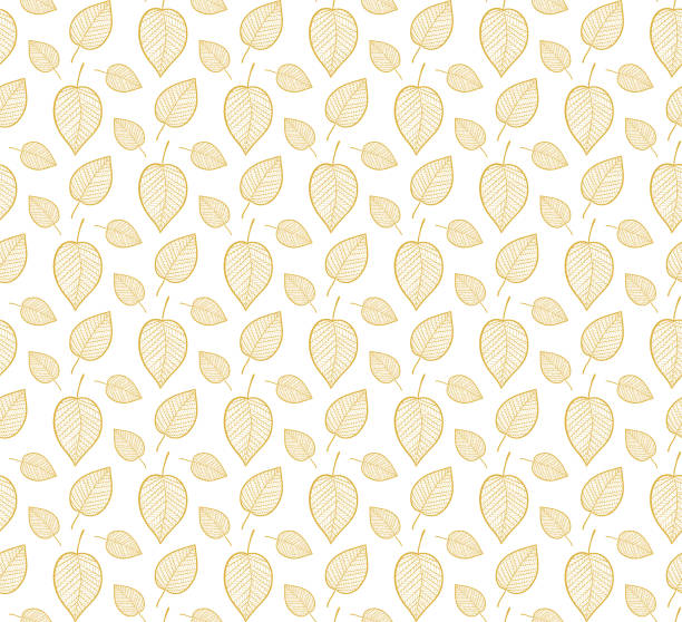 Seamless leaf background Seamless pattern jungle leaf pattern stock illustrations