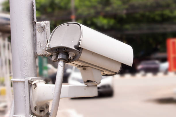 istock Security Camera and Urban Video CCTV. 1190641297