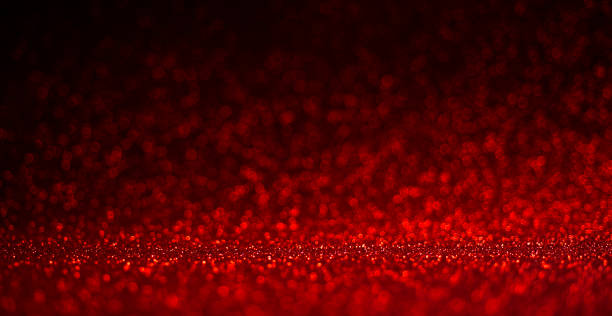 istock Elegance Red Glitter Macro Photography 1190643260