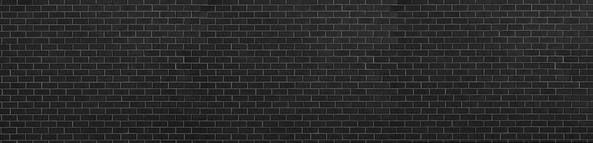 Texture of black dark brick wall. Elegant wallpaper design for  graphic art . Abstract background for business cards and covers. photo high resolution. wide panorama