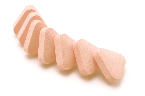 Triangular Medication Triangular Shape Vitamin Tablets Stock Photo - Download Image Now ...