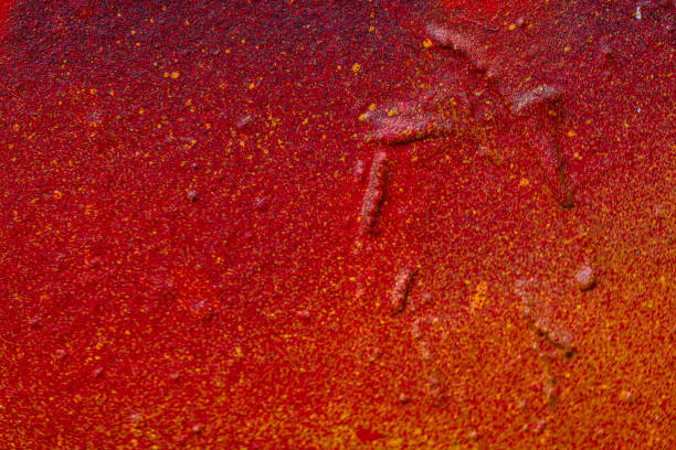 colorful grunge cracked paint concrete wall texture background