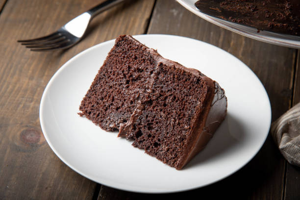 istock american traditional chocolate cake coated with icing 1190659479