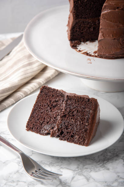 istock american traditional chocolate cake coated with icing 1190659694