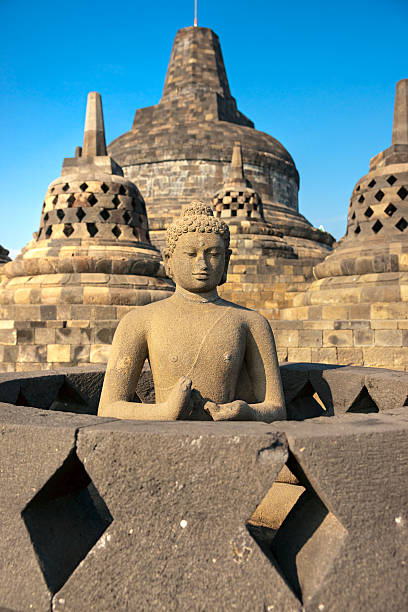 istock Borobudur Temple at sunrise, Indonesia. 119066053