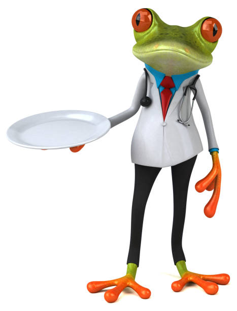 istock Frog doctor - 3D Illustration 1190661457