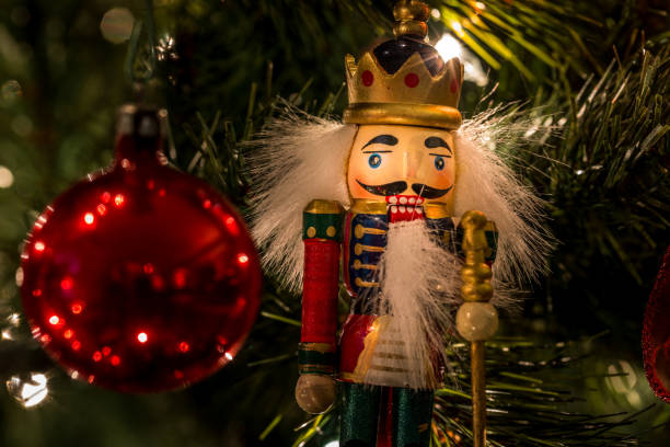 istock Beautiful Colorful Christmas tree decorations. 1190668301