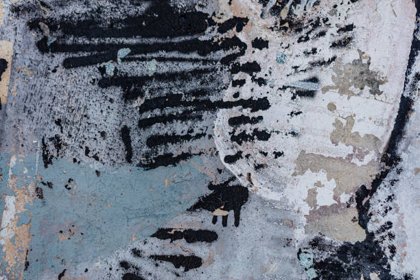 istock colorful grunge cracked paint concrete wall texture background 1190669169