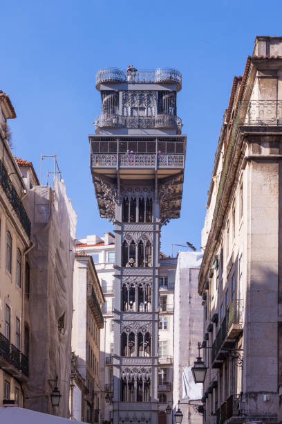 istock Elevator of Santa Justa in Lisbon 1190669734