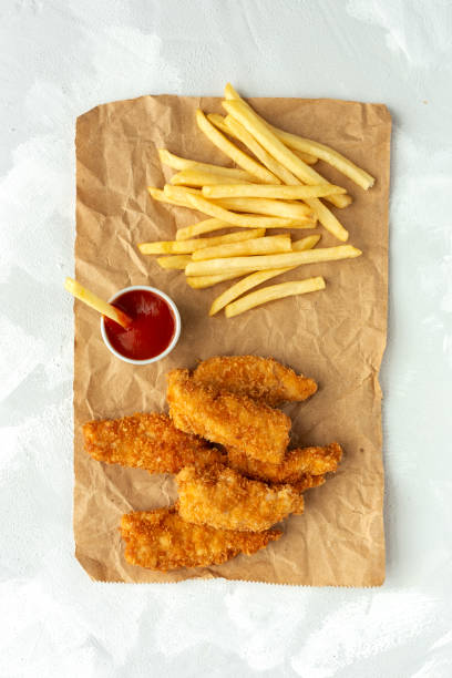 istock Homemade chicken nuggets battered with panko 1190676499