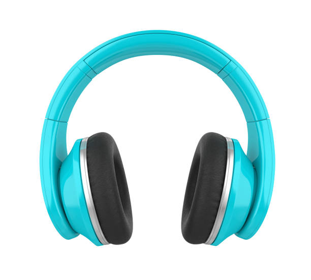 istock Blue Headphones Isolated 1190676787
