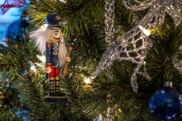 istock Beautiful Colorful Christmas tree decorations. 1190682828