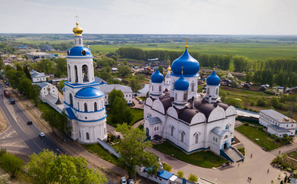 istock Female monastery in Bogolyubovo 1190683435