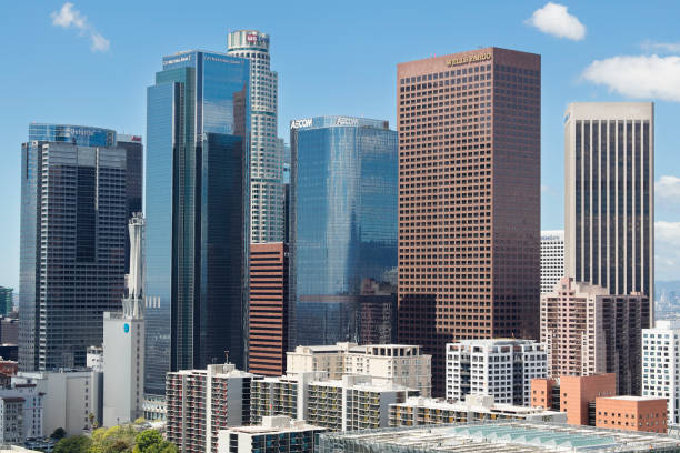 istock Los Angeles Skyline, Financial District, California 1190692107