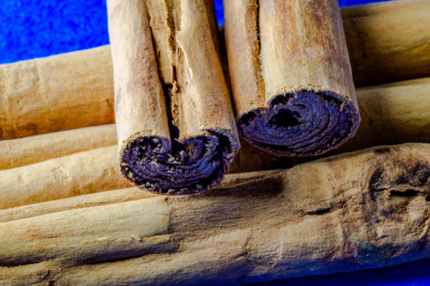 istock Close-up detail Ceylon cinnamon sticks 1190698131