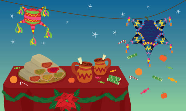 Ilustración de Paquete Mexicano De Navidad y más Vectores Libres de  Derechos de Navidad - Navidad, Piñata, México - iStock