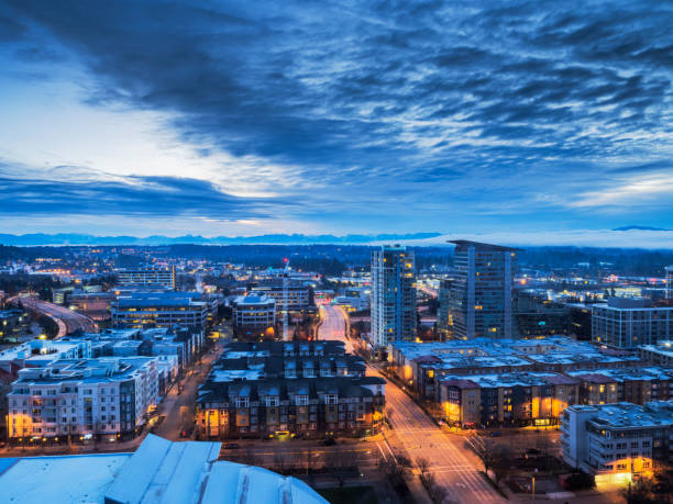 istock buildings in city,Bellevue,Washington State 1190709164