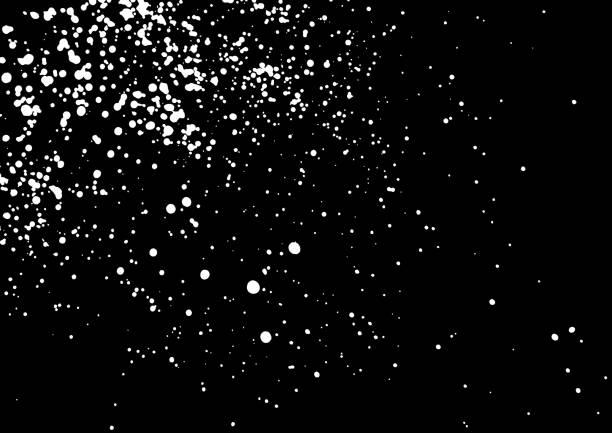 istock Grunge distress calligraphy ink stains. Black ink blow explosion. Splatter background. Grunge ink paint splats, blots and splashes. Black calligraphy ink splats. Design element spray paint drops. 1190714849