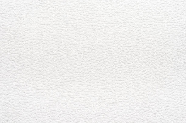 istock Close-up of natural white leather background . Top view, copy space . 1190717533