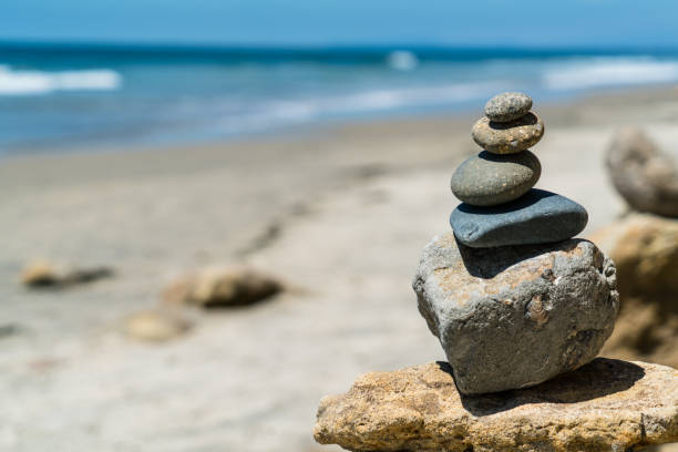 istock Rock Stacks balancing the happiness in your life 1190749868