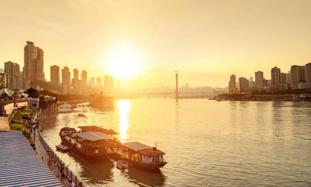 istock Chongqing cityscape and skyscrapers 1190752388
