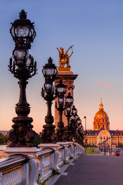 istock Pont Alexandre III Bridge at Dawn 1190772999