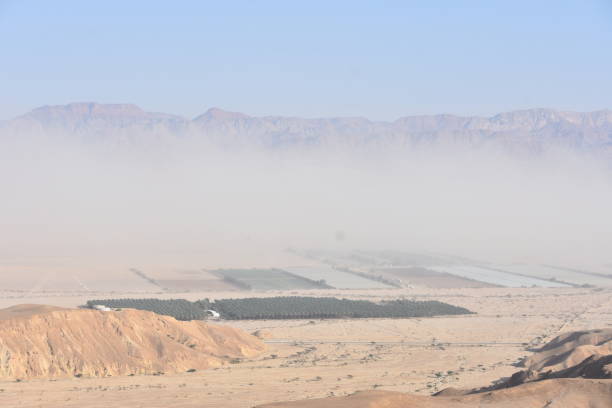 istock Desert road looking from the ground, HDR 1190776242
