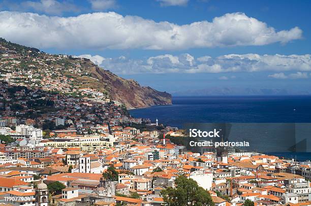 Photo libre de droit de Funchal banque d'images et plus d'images libres de droit de Archipel de Madère - Archipel de Madère, Blanc, Bleu