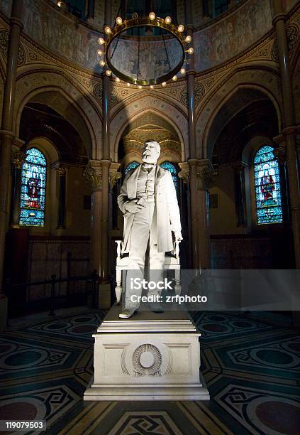 James A Garfield Memorial And Statue Stock Photo - Download Image Now - Cleveland - Ohio, James A. Garfield, James A. Garfield Memorial - Cleveland