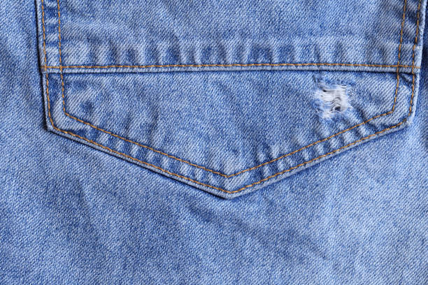 istock Denim jeans texture or denim jeans background with old torn. 1190798134