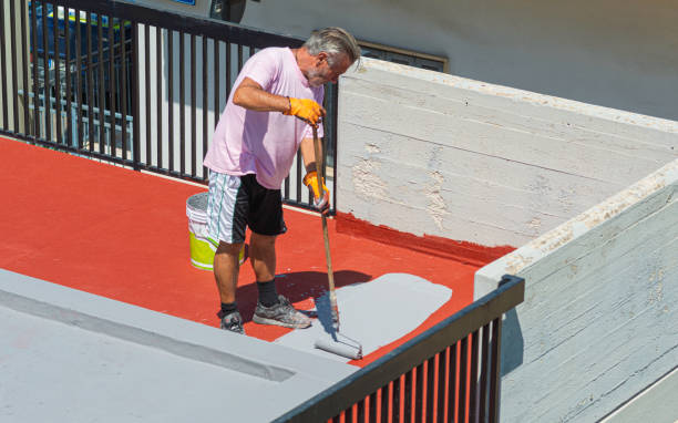 Building resins for waterproofing terraces, solving infiltration problems and making the surface walkable and aesthetically pleasing