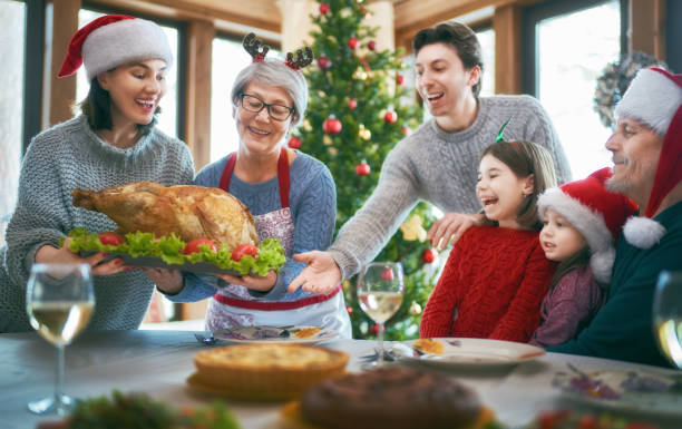 istock family celebrating Christmas 1190820113